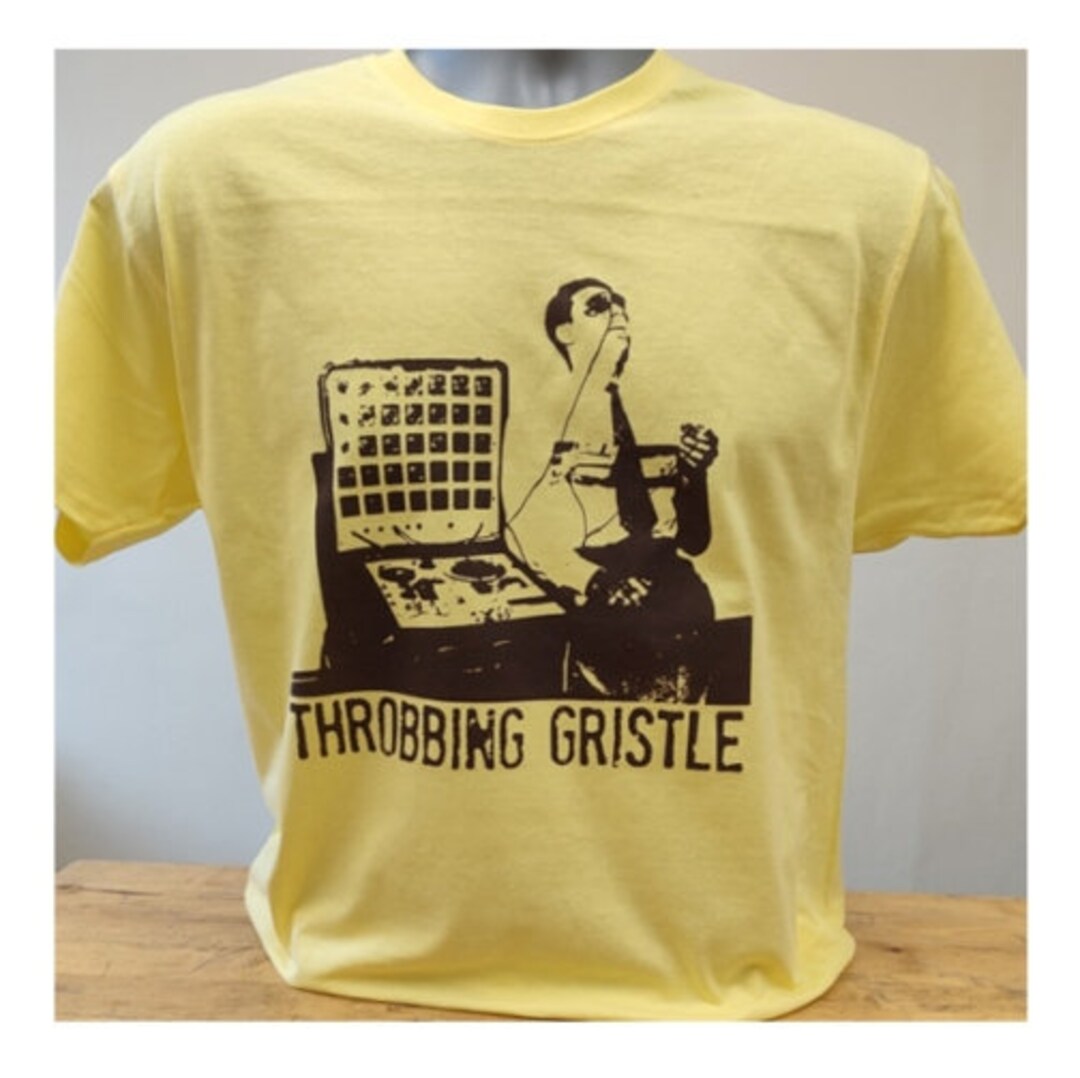Throbbing Gristle T Shirt 218 Retro Music Yellow Unisex Tee Etsy Throbbing Gristle T Shirt 218 Retro Music Yellow Unisex Tee Etsy