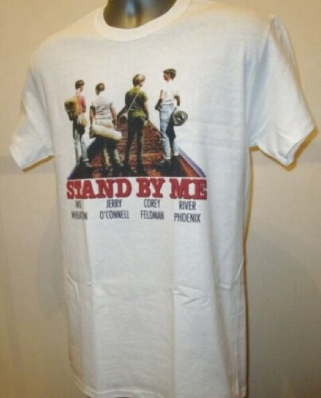 Stand by Me T Shirt 244 Retro Movie White Unisex Tee Etsy Australia