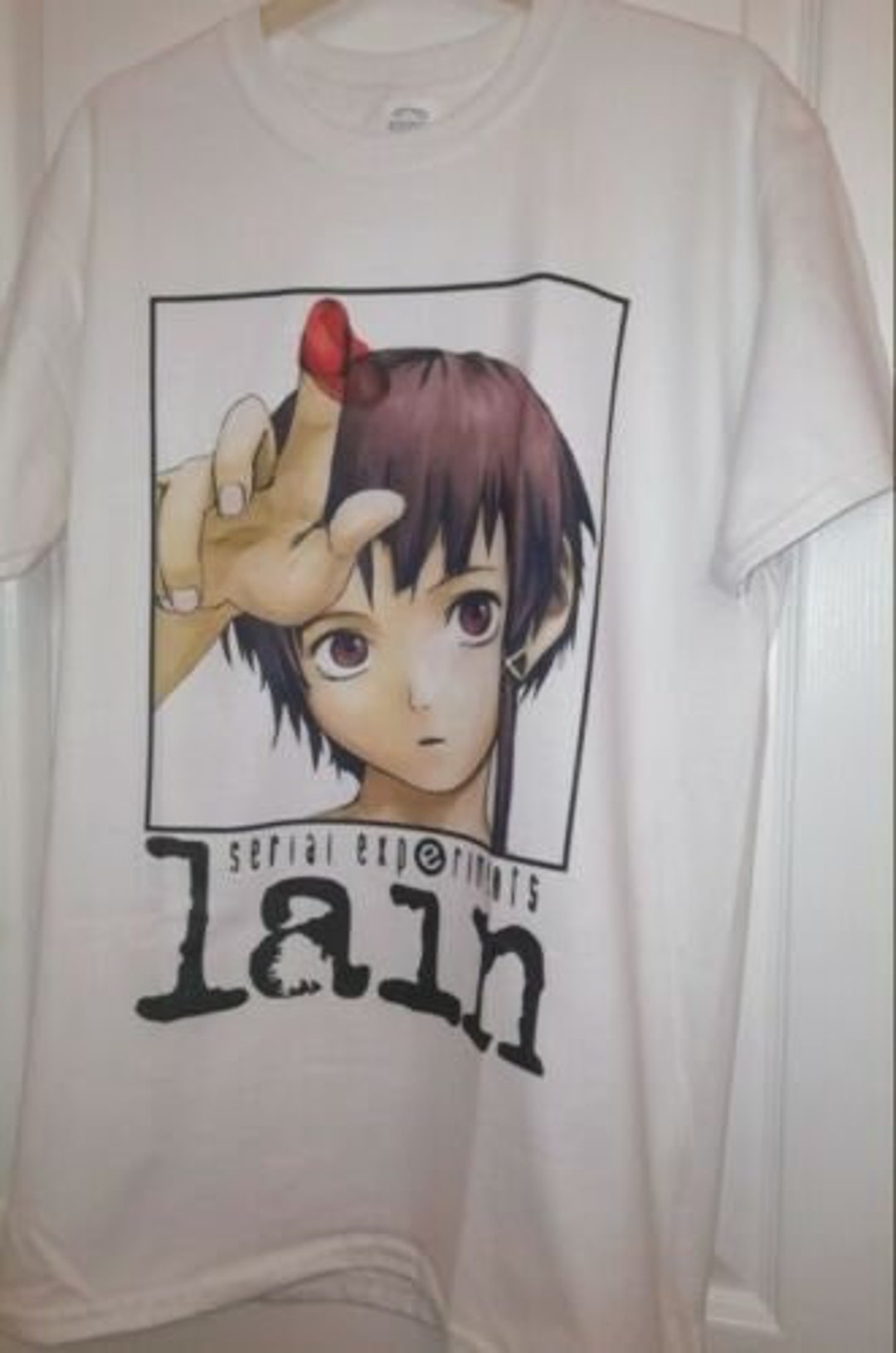 Serial Experiments Lain T Shirt 232 Retro Movie White Unisex - Etsy