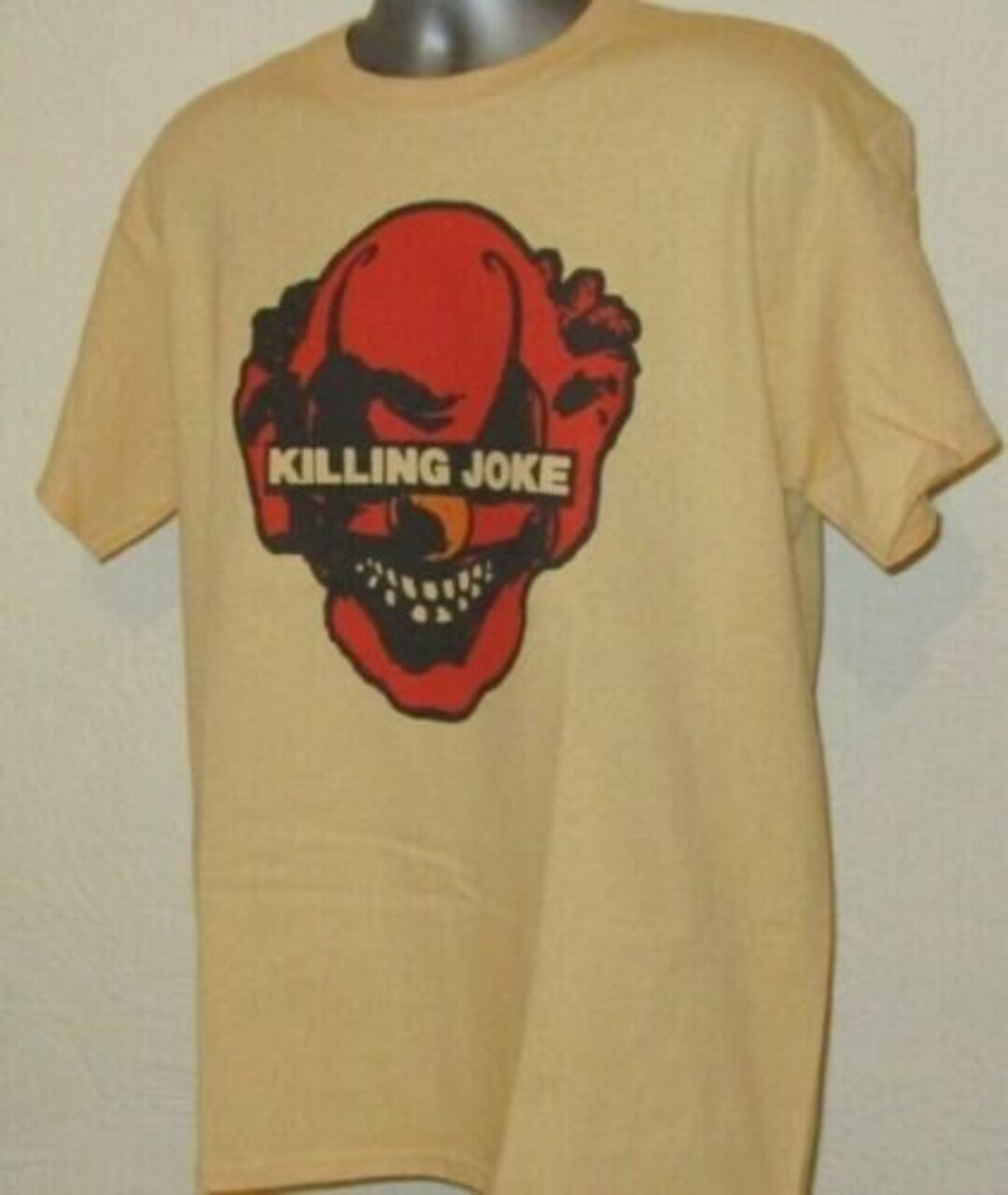 Killing Joke Ha Killing Joke Live Album Cover T-Shirt White – ALBUM