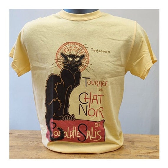 Tee shirt outlet chat noir