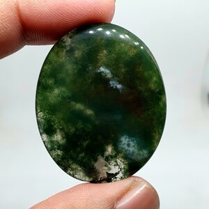 Moss Agate Cabochon, Moss Agate Gemstone, Agate Cabochon, Green Cabochon, Loose Agate Cabochon, Handmade Moss Agate cabochon