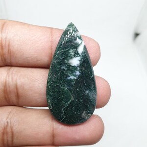 Moss Agate Cabochon, Moss Agate Gemstone, Agate Cabochon, Green Cabochon, Loose Agate Cabochon, Handmade Moss Agate cabochon