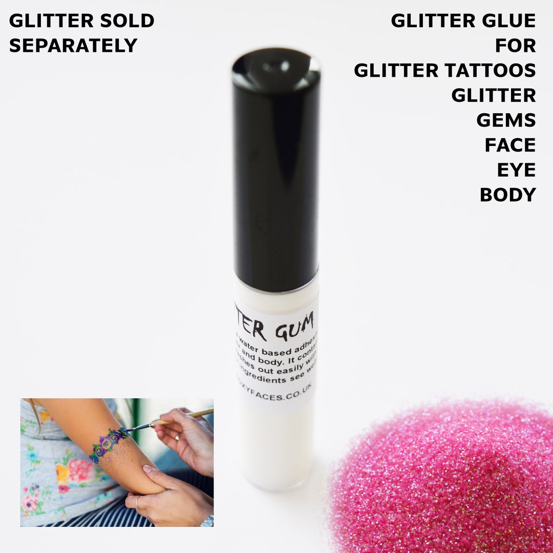 Glitter Glue Face Glitter Tattoo Glue for Face Eye Body & Lip Etsy UK