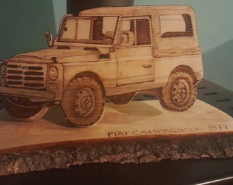 Miniature Remorque Militaire Mercury Fiat Campagnola N°305 - Échelle 1/43, Occasion, Fabricant Mercuri