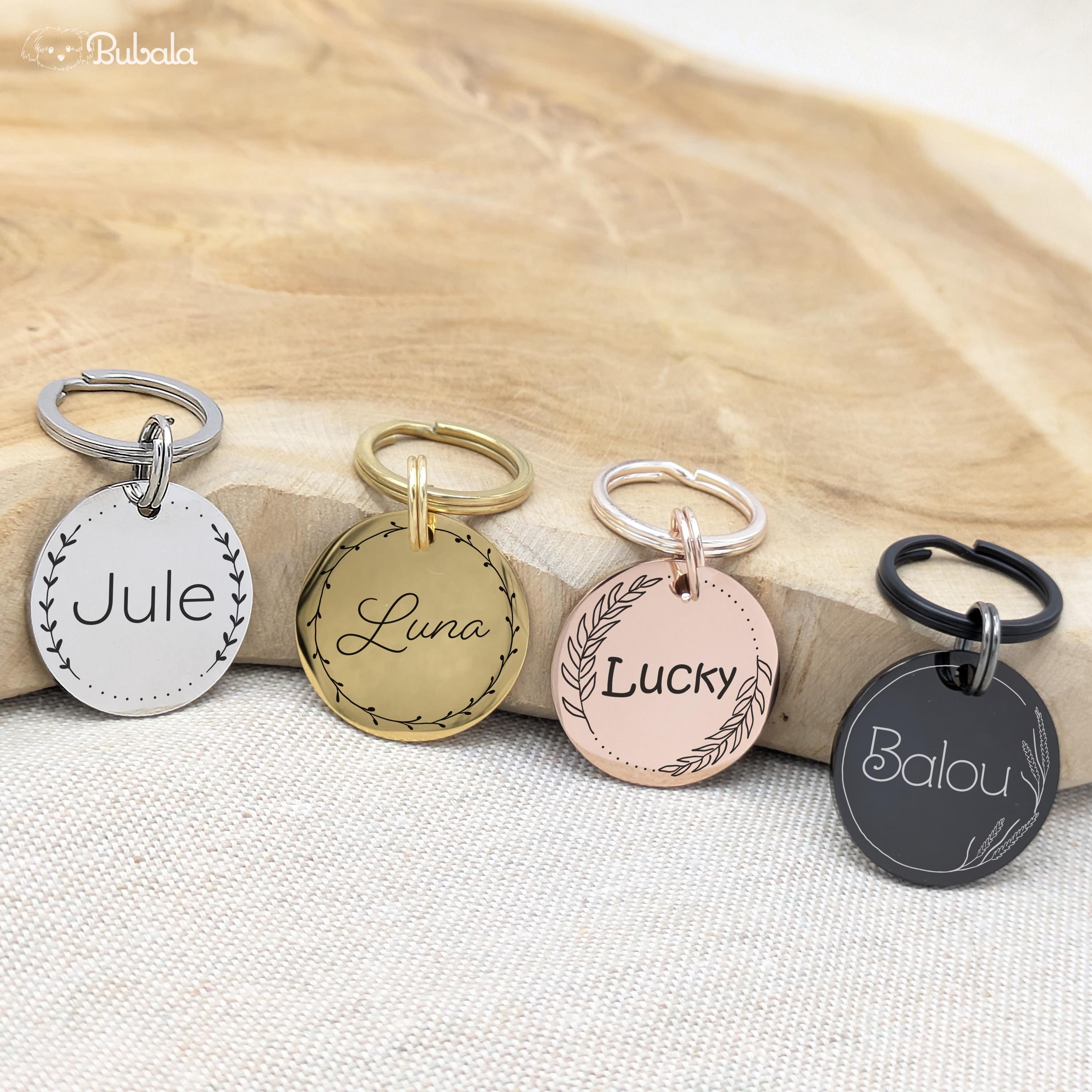 その他 Little my Dog Tags Stainless Steel Engraved With Frame Personalized