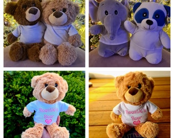 Personalised Teddy 4 Bears to Choose From Diabuddy