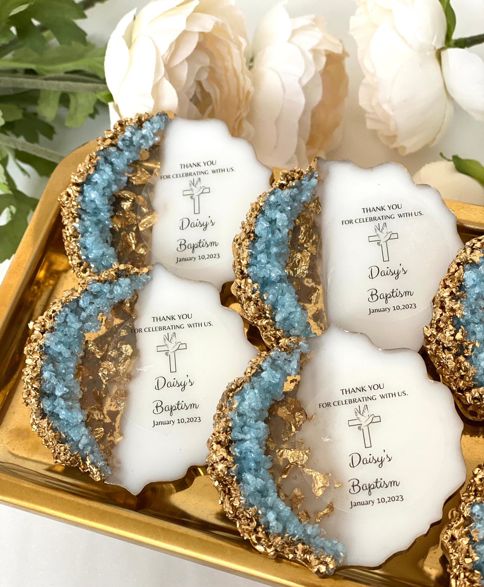 Baptism Favors for Boy Baptism Christening Favors Etsy