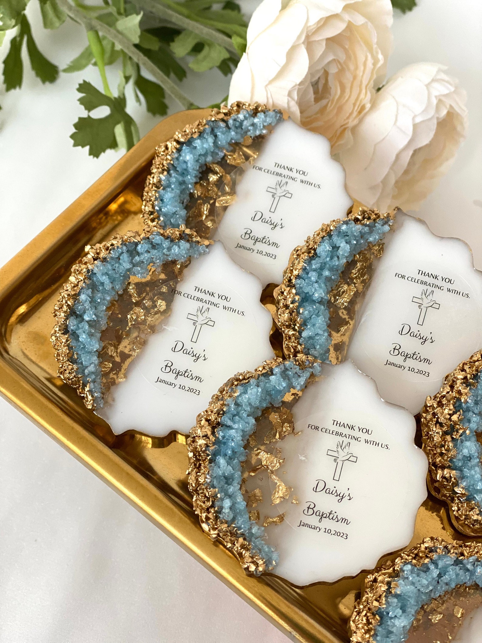 Baptism Favors for Boy Baptism Christening Favors Etsy