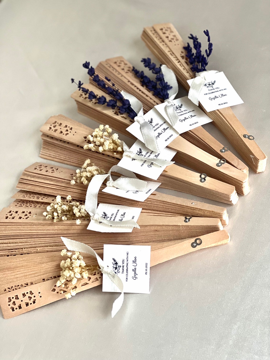 Personalized Wedding Fans Wedding Favors for Guest in Bulk Etsy