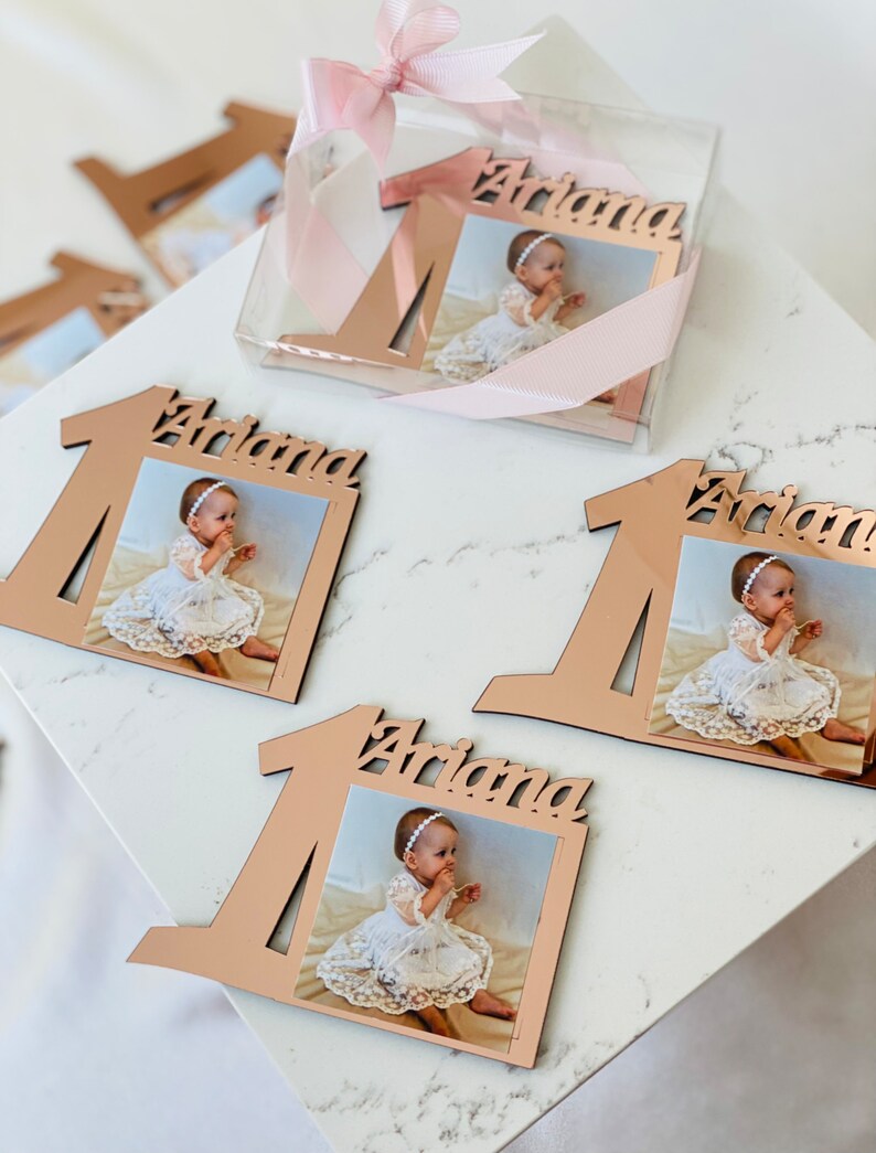 Birthday Photo Frame Birthday Photo First Birthday Etsy