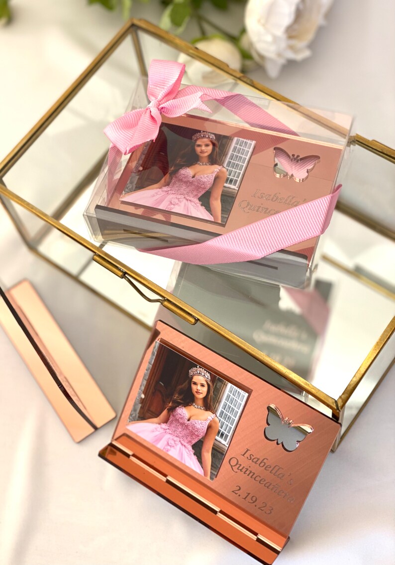 Quinceanera Photo Frame Quinceañera Party Favors Sweet 16 Etsy