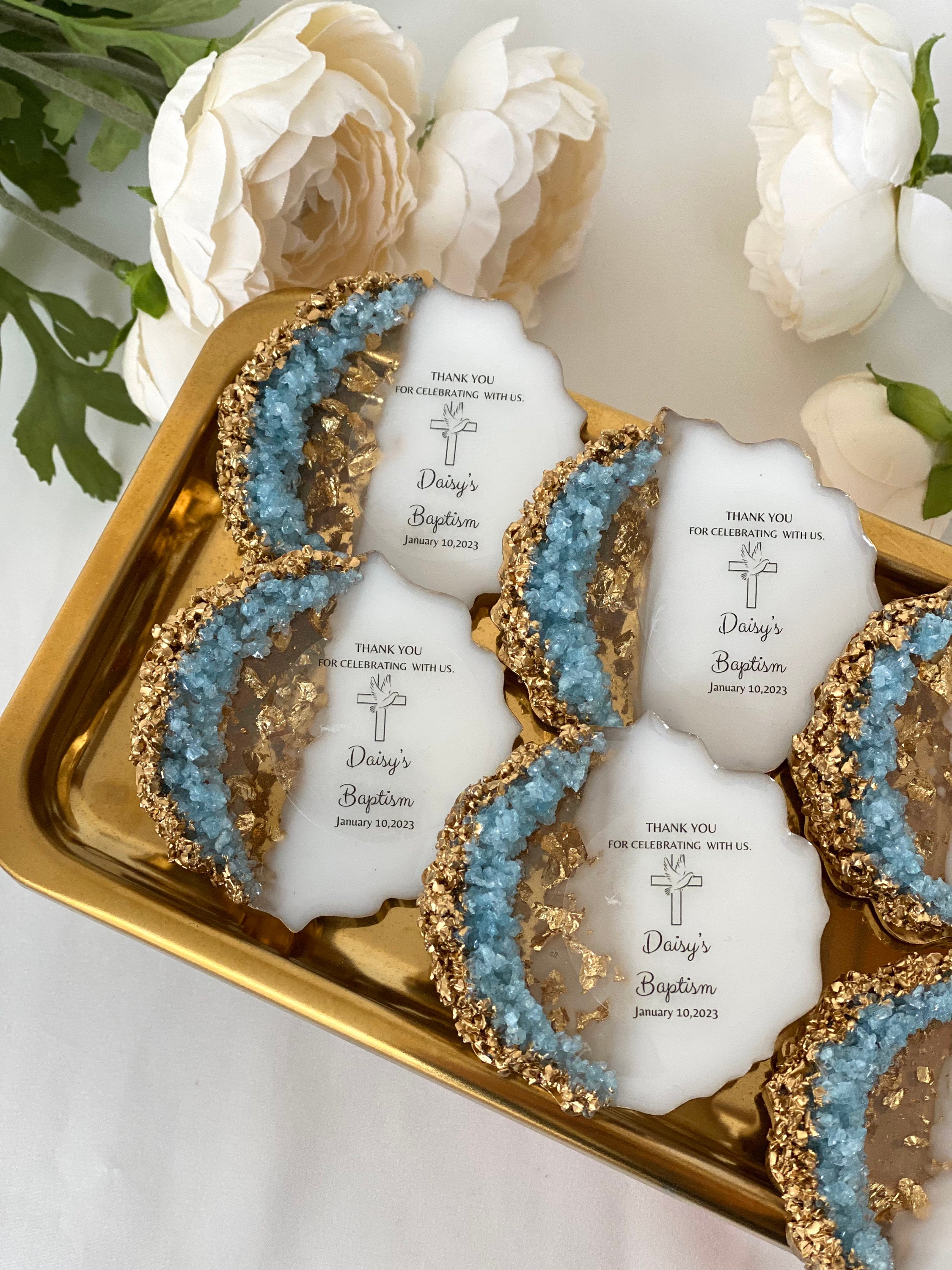 Baptism Favors for Boy Baptism Christening Favors Etsy