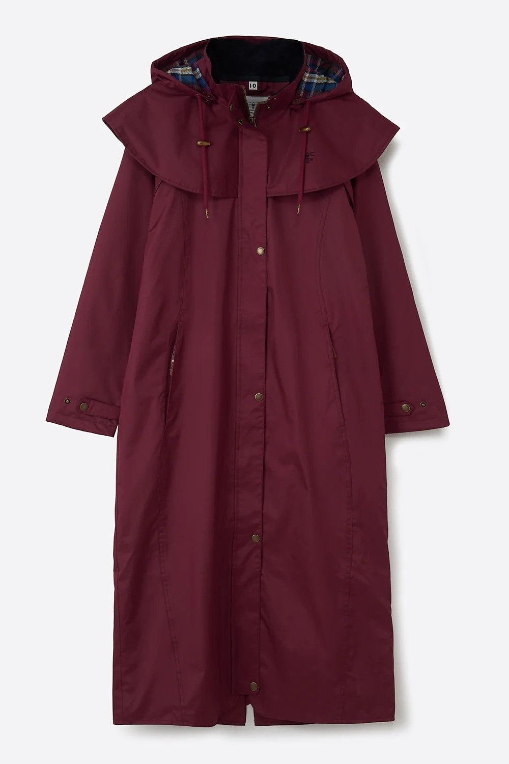 Lighthouse Outback Womens Ladies Long Raincoat Waterproof Windproof Coat With Detachable Hood Etsy Canada