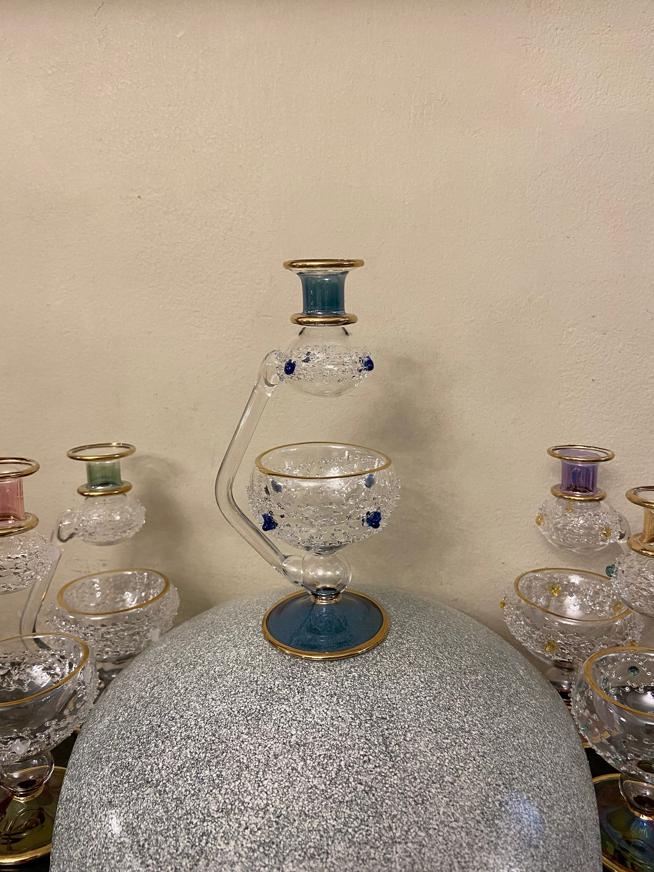 Bruciatore Per Oli Essenziali E Cera In Vetro | Porta Tea Light | Diffusore Per Aromaterapia Fai Da Te - 4