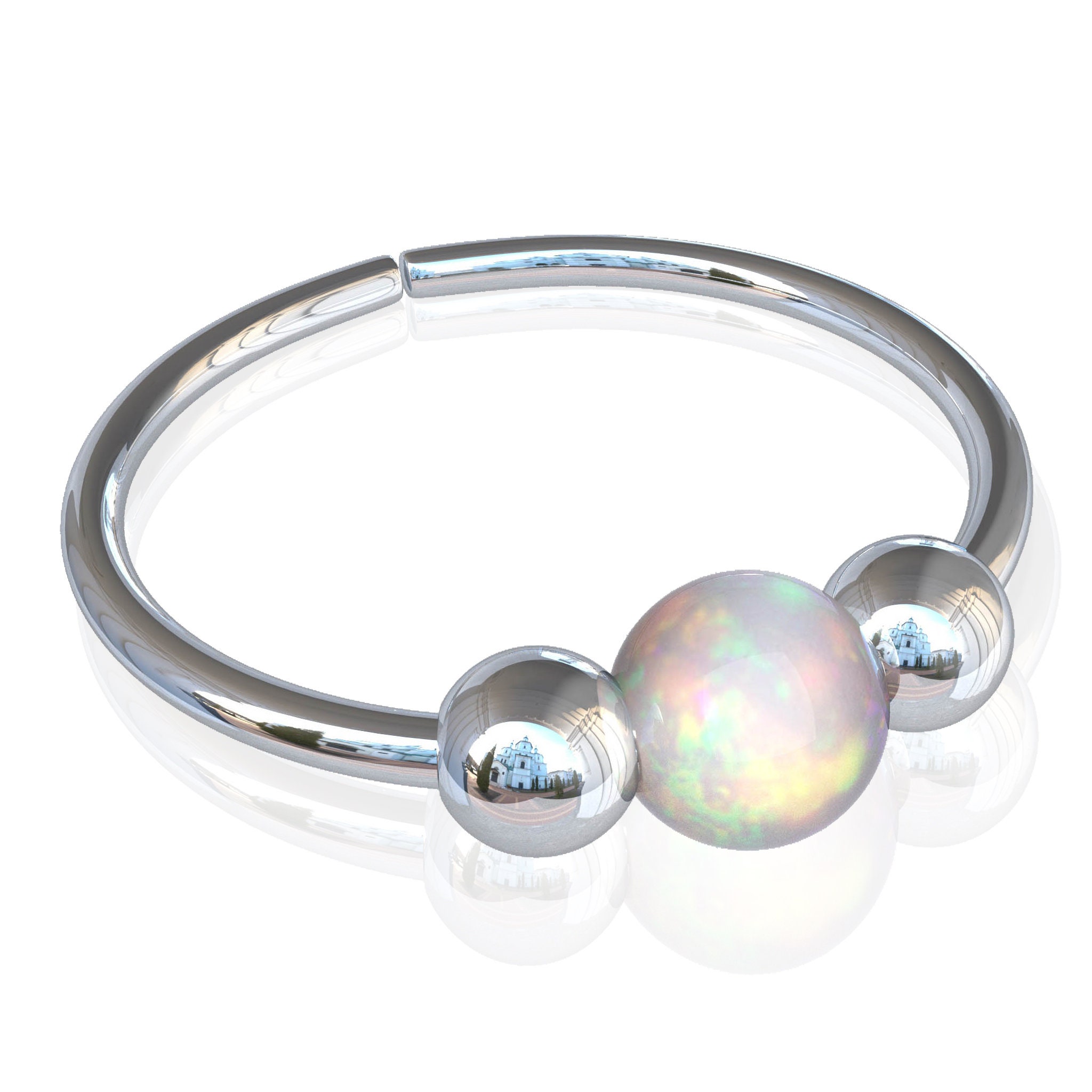 Belly Ring Simple Hoop 20 Gauge 925 Silver Belly Button Hoop Jewelry