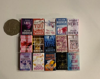 Mini livres: 15 mini-romans de la collection Réplique de Colleen Hoover -   France