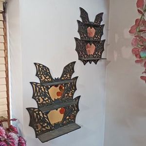 Bat Mirror, Decorative mirror, Wall mirror, Home decor, Gift idea, Ornate mirror, Wall art, Wall furniture, Mirror, Bat, Bat shelf