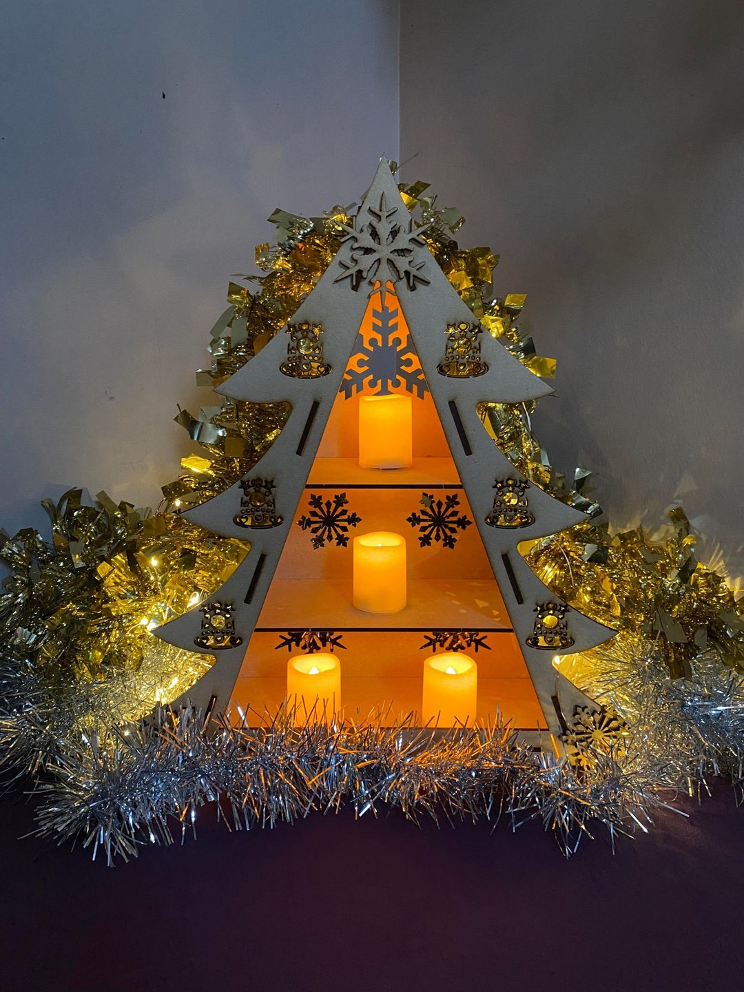 Christmas Tree Display Unit/shelf Etsy