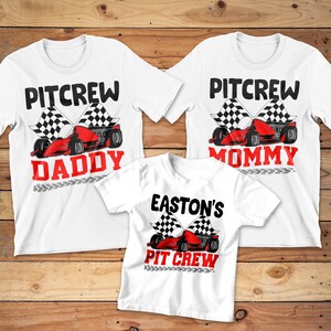Family Two Fast Birthday Shirts Pit Crew Family Shirts - Etsy