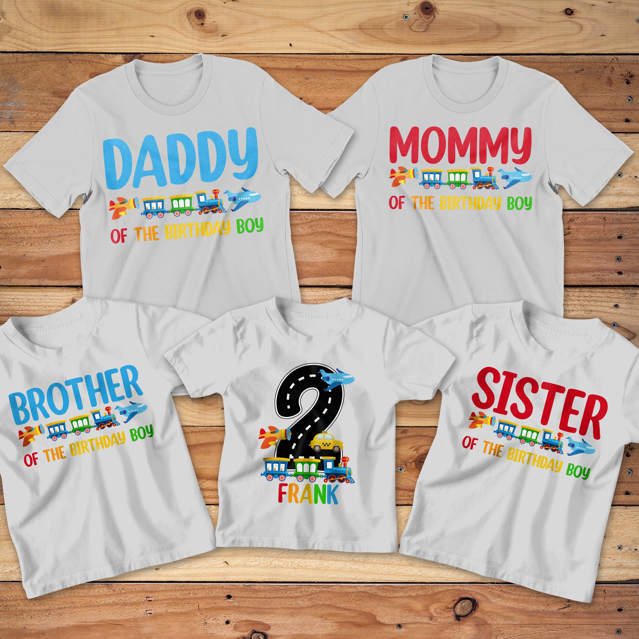 Happy Birthday Printed White T-shirts for Kids Boys & Girls