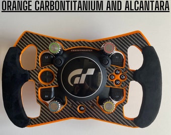 Versión naranja Open Wheel Mod para Thrustmaster TGT. Con Alcantara y más de 10 colores