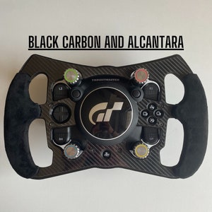 Black Version Open Wheel Mod for Thrustmaster TGT. With Alcantara and 10+ colours