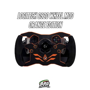 Logitech G920 Open Wheel Mod Oranje Versie - Bijgewerkte versie 2026