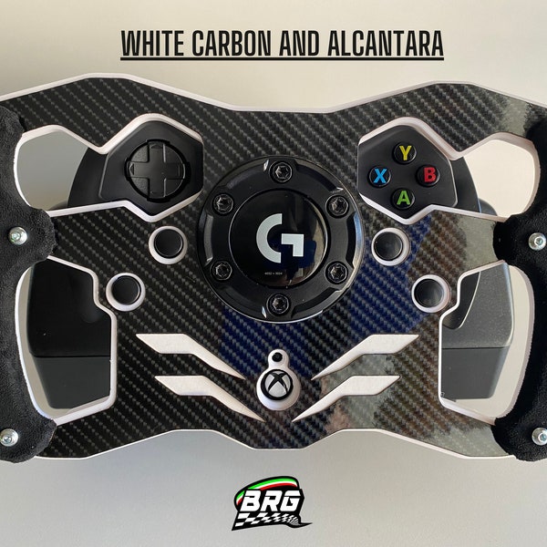 Logitech G920 Open Wheel Mod White Version.