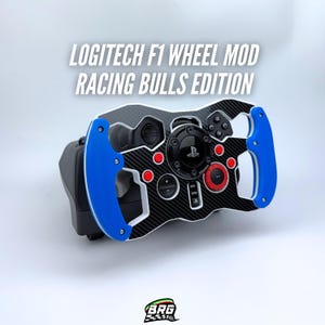 Logitech G29-G920-G923 Open Wheel Mod Racing Bulls F1 Version.
