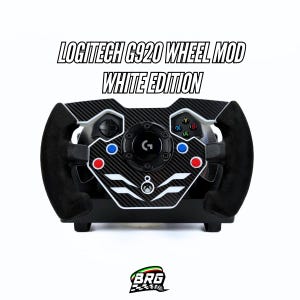 Logitech G920 V2 F1 Lenkrad-Mod, weiße Version