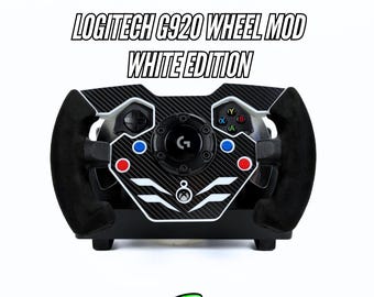 Volante Logitech G920 V2 F1 Mod, versión blanca