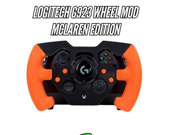Logitech G923 Xbox Open Wheel Mod V2 Versión McLaren