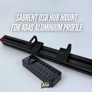 Sabrent USB Hub Mount for 40x40 Aluminum Profile
