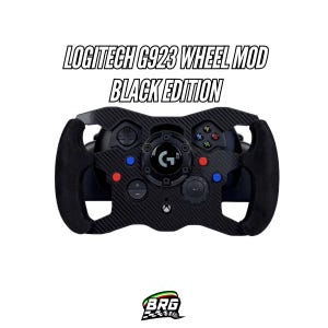 Logitech G923 Xbox Open Wheel Mod Schwarze Version - Aktualisierte Version 2026