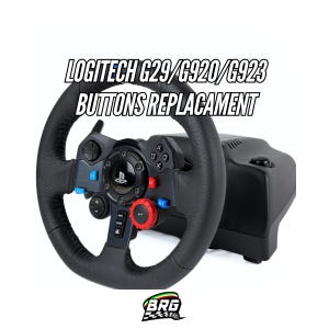 Logitech G29/G920/G923 Button Replacement Kit