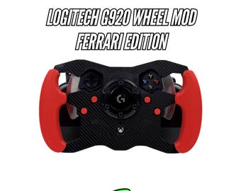 Logitech G920 Open Wheel Mod Versión Ferrari - Versión actualizada 2026