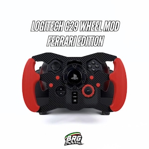 Logitech G29/G923 Open Wheel Mod Ferrari Version - 2026 Aktualisierte Version