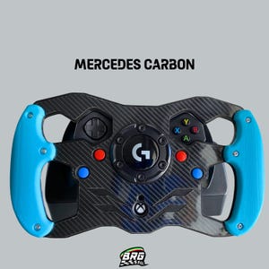 Logitech G920 Open Wheel Mod Metallic Gray Version.