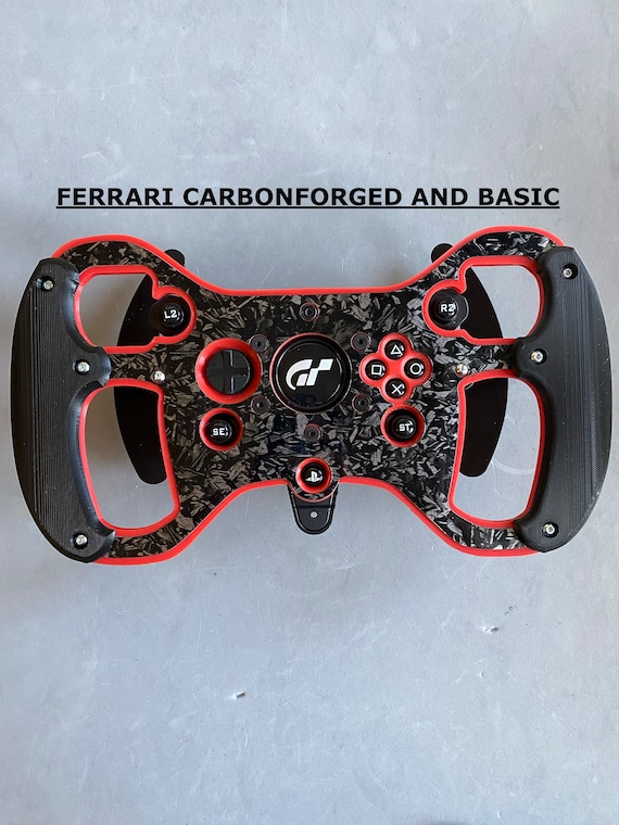 Ferrari Version F1 Open Wheel Mod for Thrustmaster T300/RS GT. With suede  and 10 colours -  Italia