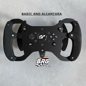Aluminum and Alcantara F1 Open Wheel Mod for Thrustmaster T300 RS/RS GT, Basic Version