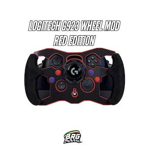 Logitech G923 Xbox Open Wheel Mod Rote Version - Aktualisierte Version 2026
