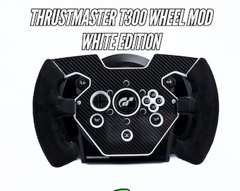 Thrustmaster T300 RS-RS GT F1 Open Wheel Mod V2 White Version