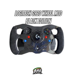Logitech G920 Open Wheel Mod Black Version.