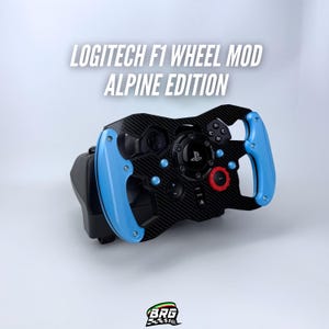 Logitech G29-G920-G923 Open Wheel Mod Alpine F1 Version.