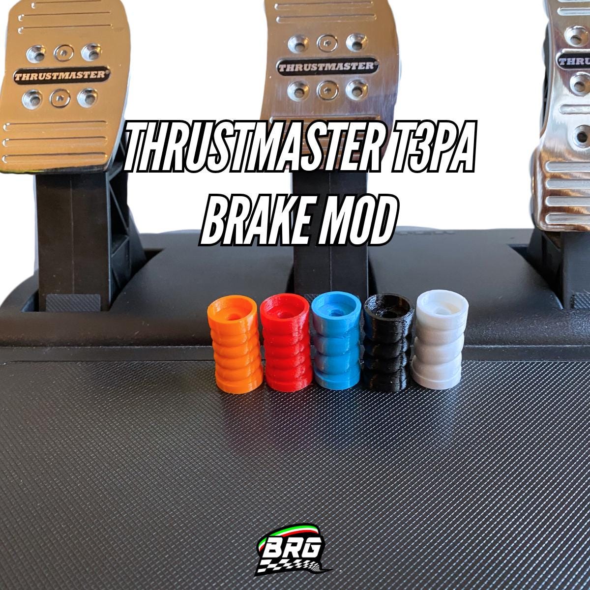 Mod Amortisseur + Ressort 17kg Pour Pédales Thrustmaster T3PA, T300, T150, TMX