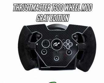 Thrustmaster T300 RS-RS GT F1 Open Wheel Mod V2 Versión Gris Metalizado