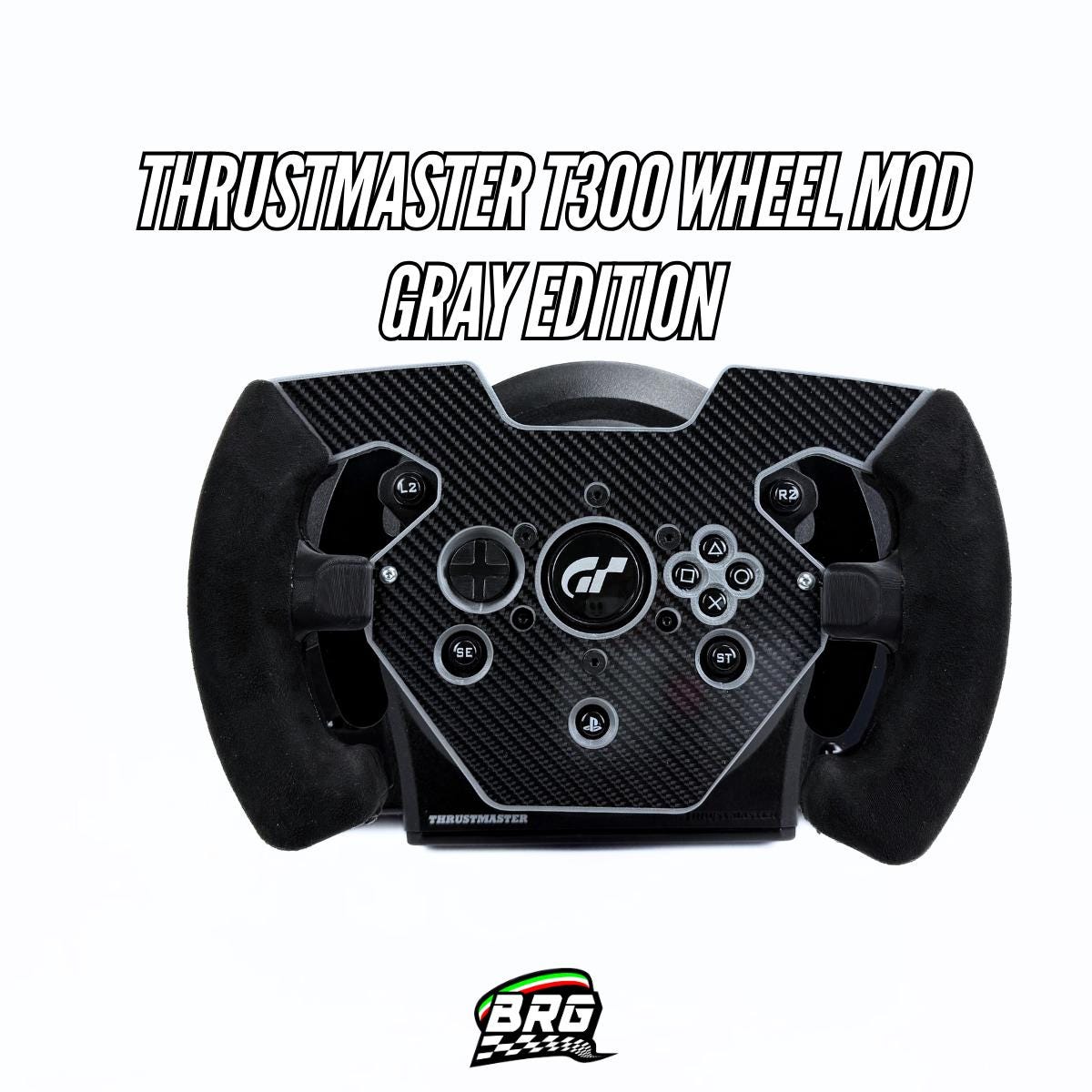 Thrustmaster T300 RS-RS GT F1 Open Wheel Mod V2 Metallic Gray 