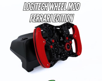 Logitech G29-G920-G923 Open Wheel Mod Ferrari F1 Version.