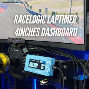 BRG Simracing Racelogic Lap Timer - Touch Screen Dash 4 Inch